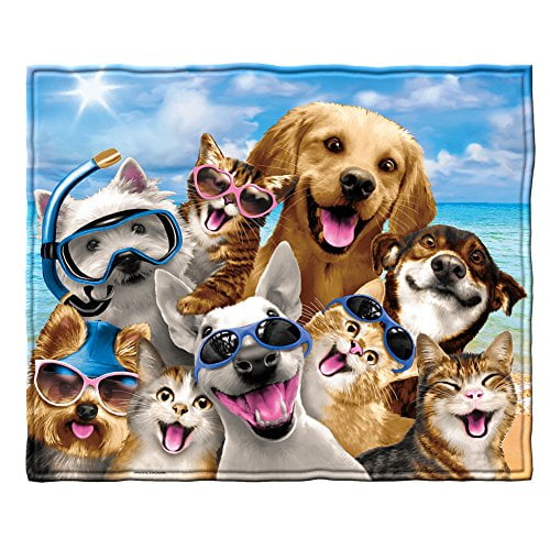 Dogs Selfie Super Soft Plush Fleece Throw Blanket Dogs Selfie Super Soft Plush Fleece Throw Blanket